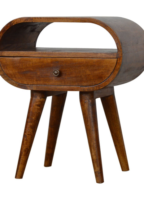 Chestnut 1 Drawer Nightstand