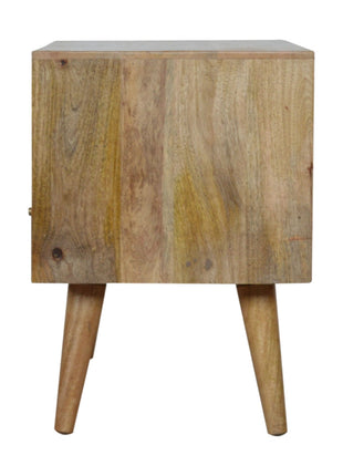 Geometric Carved Media Unit