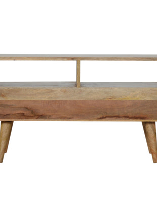 Geometric Carved Media Unit