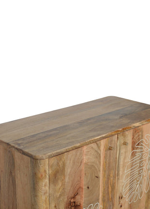 Lead Embossed Resin Cabinet