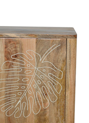 Lead Embossed Resin Cabinet
