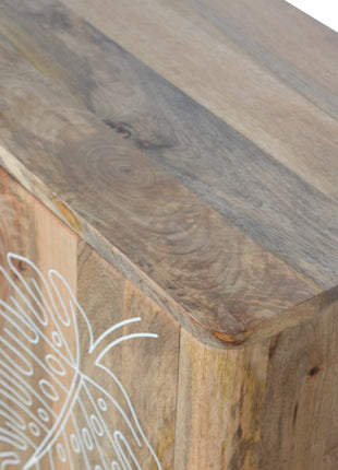 Lead Embossed Resin Cabinet