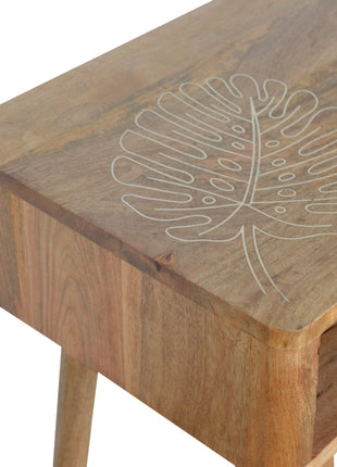 Leaf Embossed Writing Desk