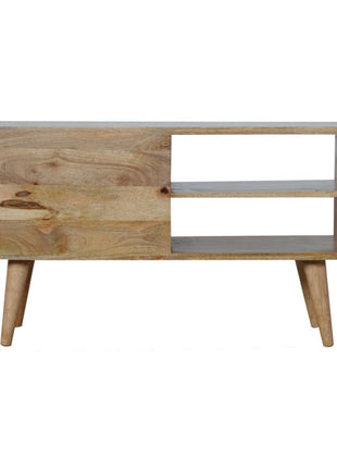 Diamond Carved Media Unit