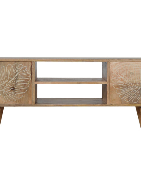 Leaf Resin Entertainment Unit