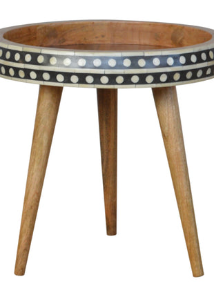 Small Dotted End Table