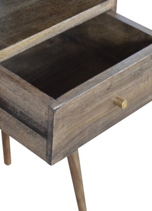 Mini Grey Washed Bedside