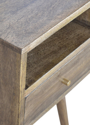 Mini Grey Washed Bedside