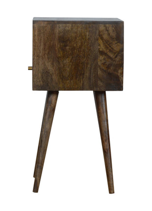 Mini Grey Washed Bedside