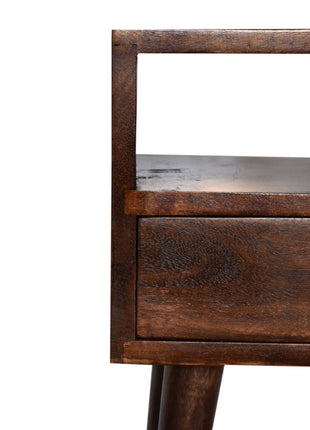 Mini Walnut Bedside