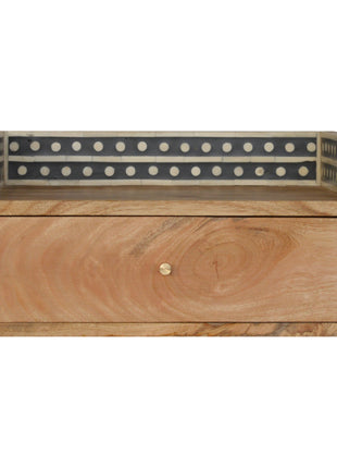 Bone Inlay Gallery Floating Bedside