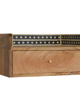 Bone Inlay Gallery Floating Bedside