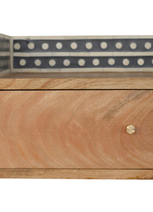 Bone Inlay Gallery Floating Bedside