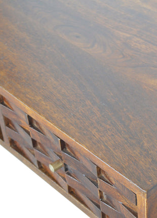 Chestnut Tile Writing Desk