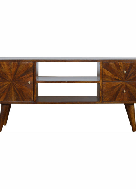 Chestnut Sunrise TV Stand
