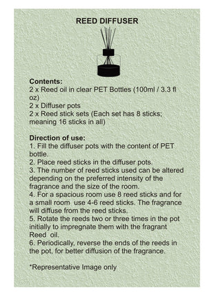 Mono Reed Diffuser (Summer)