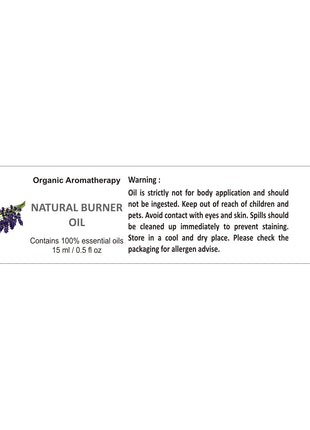 Black Oil Burner Set (Lotus)