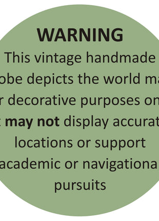 White Globe with Gold Frame