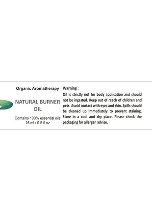 Black Oil Burner Set (Lotus)