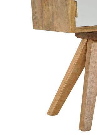 Solid Wood Tripod Bedside