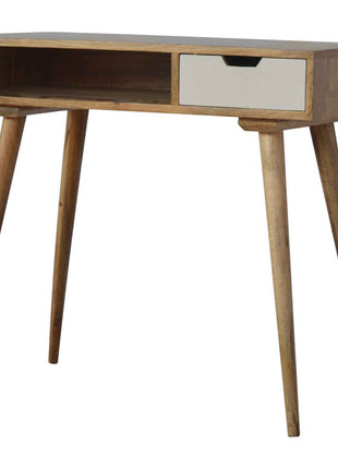 White Drawer Writing Desk