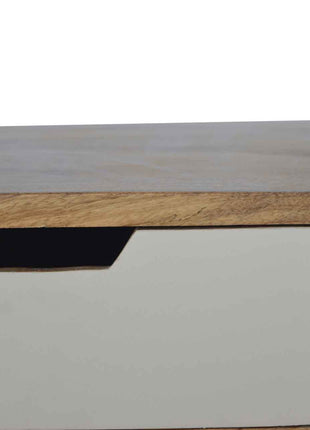 White Drawer Writing Desk