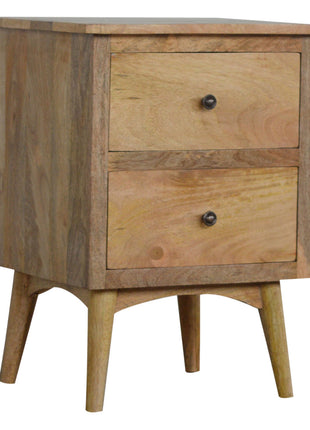 Nordic Style Bedside with 2 Drawers