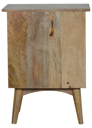 Nordic Style Bedside with 2 Drawers