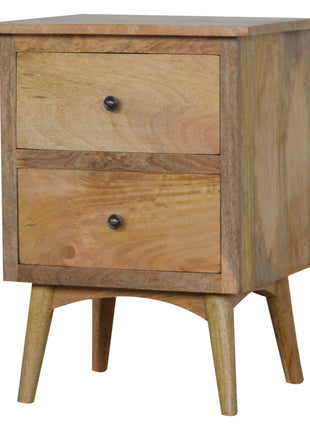 Nordic Style Bedside with 2 Drawers