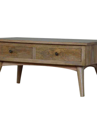 Nordic Style 2 Drawer Coffee Table