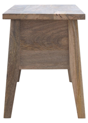 Solid Wood Lid Up Storage Bench