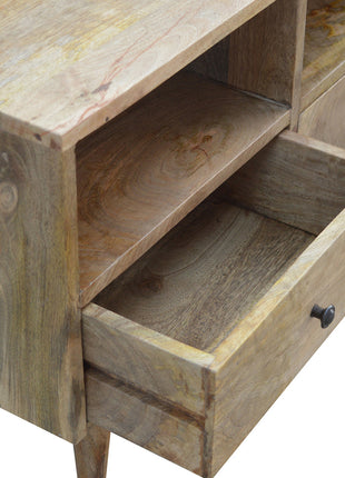 Nordic Style TV Unit with 3 Drawers