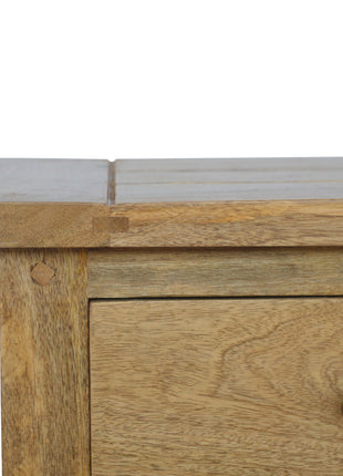 Country 3 Drawer Bedside