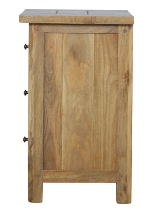 Country 3 Drawer Bedside
