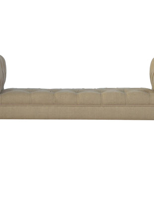 Mud Linen Bedroom Bench