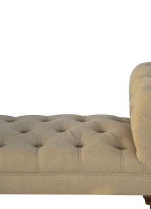 Mud Linen Bedroom Bench