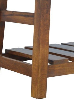 Buffalo Hide Hallway Bench