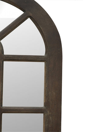 Mango Wood Sepentine Mirror Frame