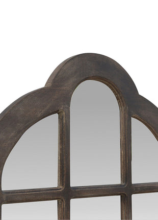 Mango Wood Arch Mirror Frame