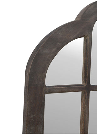 Mango Wood Arch Mirror Frame