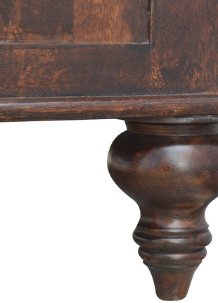 Turned 4 Drawer Coffee Table
