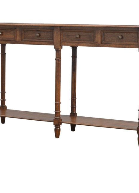 4 Drawer Hallway Console Table