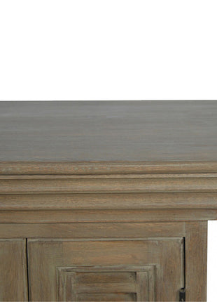 Grey Wash Shutter TV Cabinet