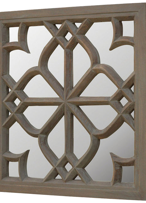 Floral Pattern Mirror