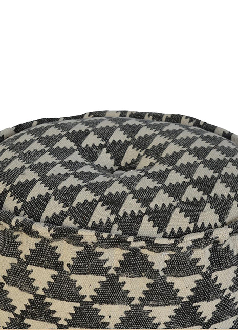 Reposapiés redondo de yute Durrie