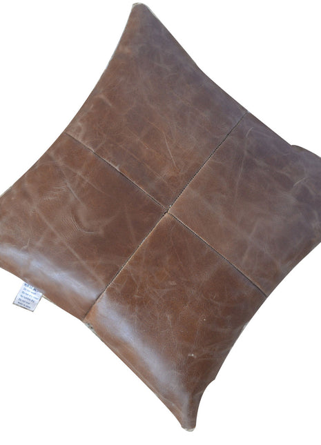 Buffalo Leather Cushion