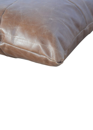Buffalo Leather Cushion