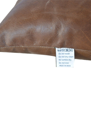 Buffalo Leather Cushion