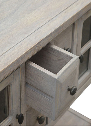 Stone Wash Glazed Console