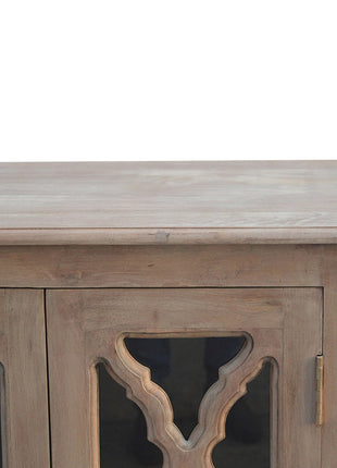 Carved Glazed Sideboard